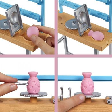 Barbie, Studio de arta Relax & Create, set cu papusa si accesorii