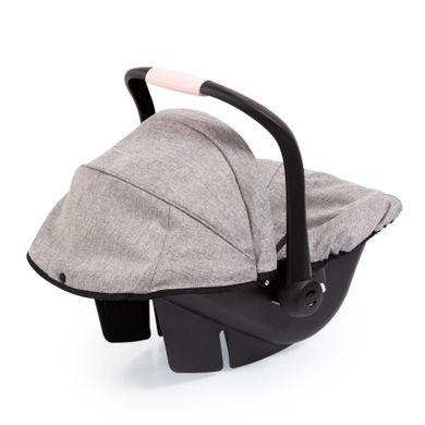 Bayer Design, Deluxe Car Seat, scaun auto pentru papusi, gri