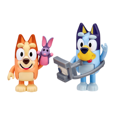 Bluey, Joaca de-a fotograful, set cu figurine, 2 buc.