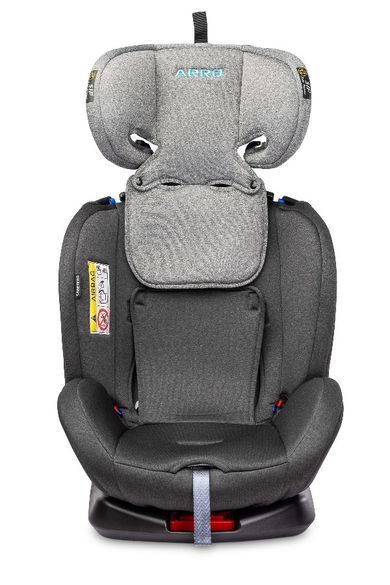 Caretero, Arro, scaun auto, Isofix, 0-36 kg, gri