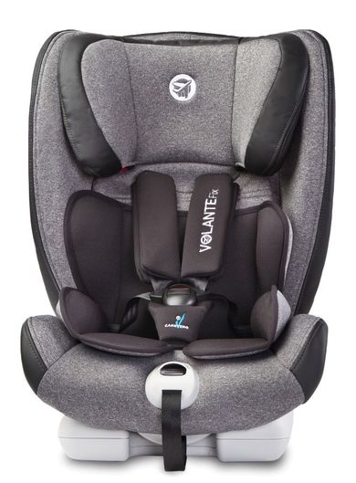 Caretero, Volante Fix limited, scaun auto, 9-36 kg, gri