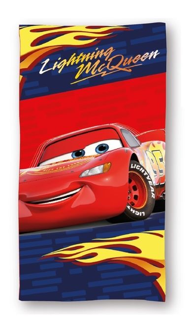 Cars, prosop din microfibra, 70-140 cm