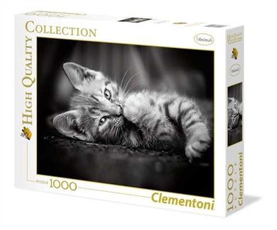 Clementoni, High Quality, Kitty, puzzle, 1000 piese