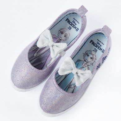 Cool Club, Balerini pentru fete, mov, imprimeu Elsa, Anna, Frozen