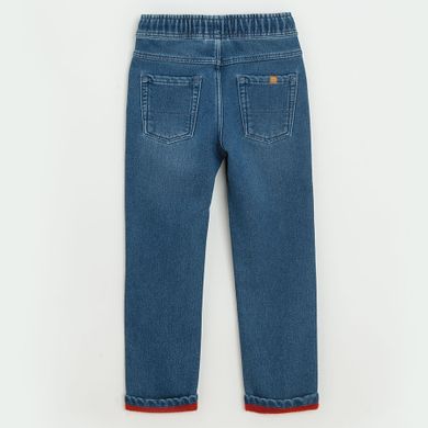 Cool Club, Blugi caldurosi pentru baieti, pull on regular, denim