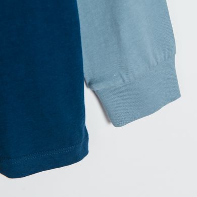 Cool Club, Bluza cu maneca lunga pentru baieti, albastru-bleumarin, imprimeu urs