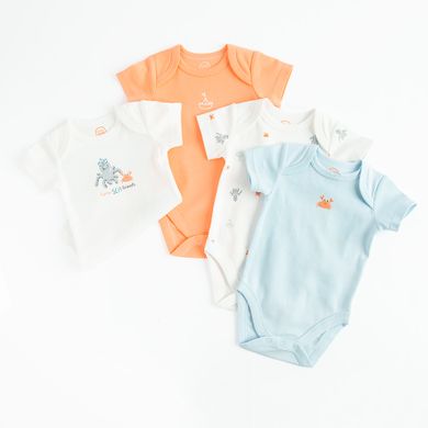 Cool Club, Body cu maneca scurta pentru baieti, mix, set, 4 buc.
