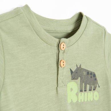 Cool Club, Body cu maneca scurta pentru baieti, verde