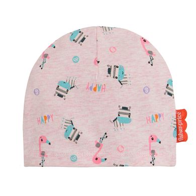 Cool Club, Caciula pentru fete, bumbac organic, Fisher-Price, set 2 buc.