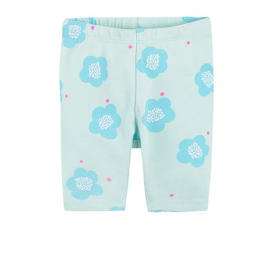 Cool Club, Colanti 3/4 pentru fete, menta verde, violet, galben, set, 3 buc.