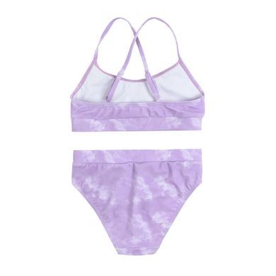 Cool Club, Costum de baie din 2 piese pentru fete, mov, tie dye