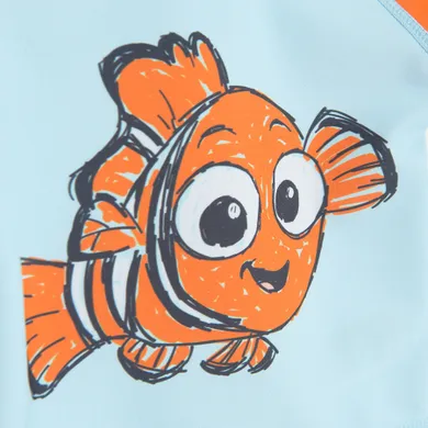 Cool Club, Costum de baie pentru baieti, Tricou, Pantaloni scurti, UV 50, mix, imprimeu Nemo