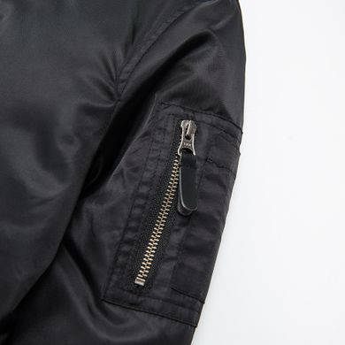 Cool Club, Geaca bomber neagra pentru baieti, imprimeu Focus on your goals