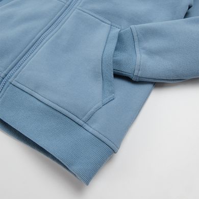 Cool Club, Hanorac oversize cu gluga si fermoar pentru baieti, albastru, litera B