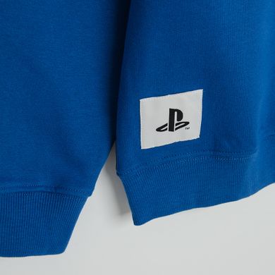 Cool Club, Hanorac pentru baieti, negru-albastru, imprimeu Playstation