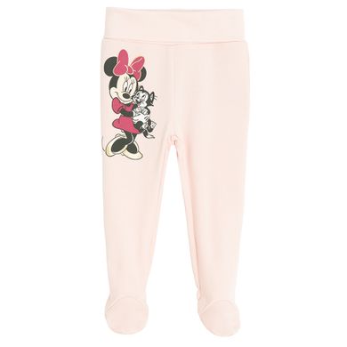 Cool Club, Pantaloni cu botosei pentru fete, mix, imprimeu Minnie Mouse, set, 2 buc.