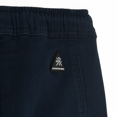 Cool Club, Pantaloni din material textil pentru baieti, jogger, bleumarin