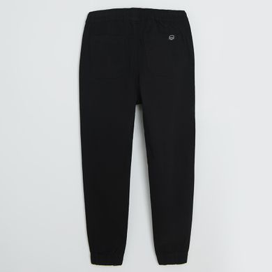 Cool Club, Pantaloni din material textil pentru baieti, negru