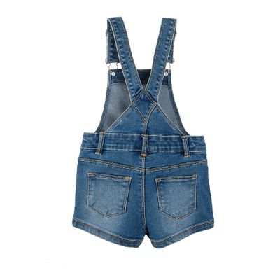 Cool Club, Pantaloni scurti salopeta de blugi pentru fete, denim