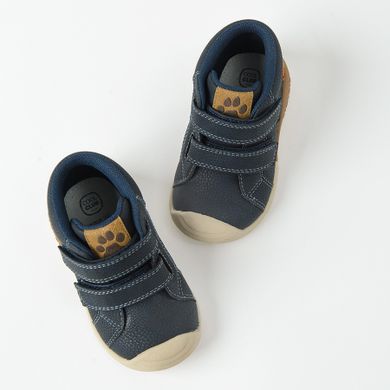 Cool Club, Pantofi pentru baieti, parfumati, bleumarin, brant din piele, talpa Bio-Fit