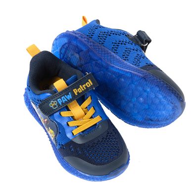 Cool Club, Pantofi sport pentru baieti, bleumarin, cu lumini led, imprimeu Paw Patrol