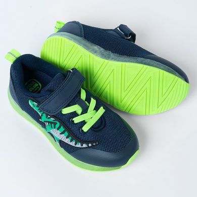 Cool Club, Pantofi sport pentru baieti, bleumarin, talpa cu leduri
