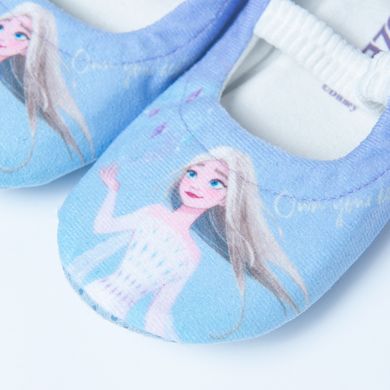 Cool Club, Papuci de casa pentru fete, albastru, imprimeu Elsa, Frozen