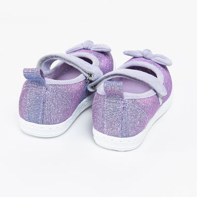 Cool Club, Papuci de casa pentru fete, mov, cu funda