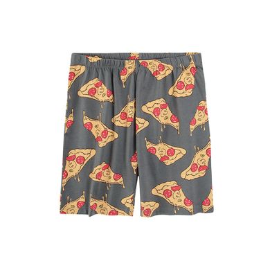 Cool Club, Pijama pentru baieti, mix de culori, imprimeu pizza, set 2 buc.