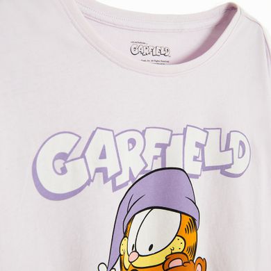 Cool Club, Pijama pentru fete, violet, imprimeu Garfield