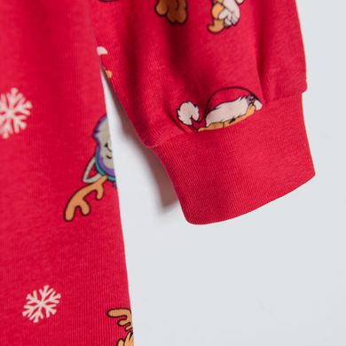 Cool Club, Pijama-salopeta pentru fete, rosu, imprimeu Paw Patrol