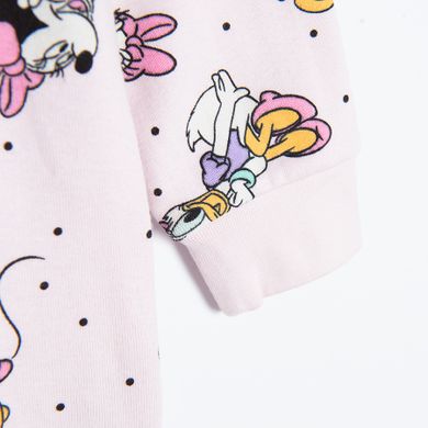 Cool Club, Pijama-salopeta pentru fete, roz, imprimeu Minnie Mouse