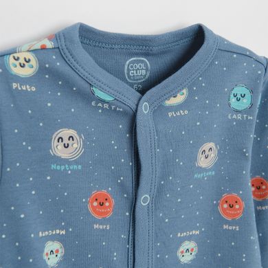 Cool Club, Pijama tip salopeta pentru baieti, bleumarin
