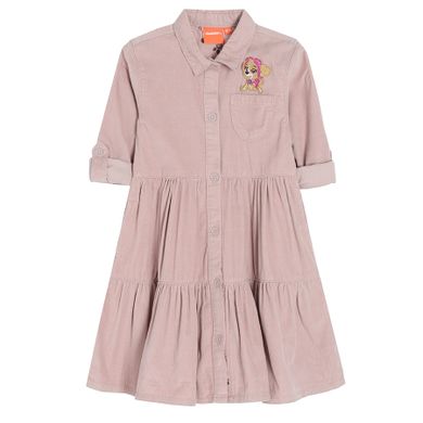 Cool Club, Rochie cu maneca lunga pentru fete, roz, imprimeu Paw Patrol