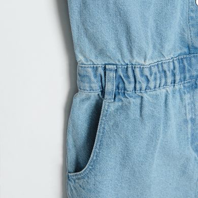 Cool Club, Rochie de blugi cu maneca scurta pentru fete, denim, cu nasturi