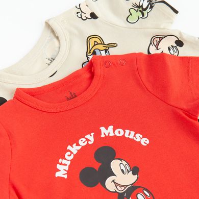 Cool Club, Salopeta rompers pentru baieti, mix, Klub przyjaciół Myszki Mickey, set, 2 buc.