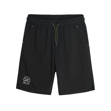 Cool Club, Set pentru baieti, colanti sport, pantaloni scurti, negru, imprimeu Ready