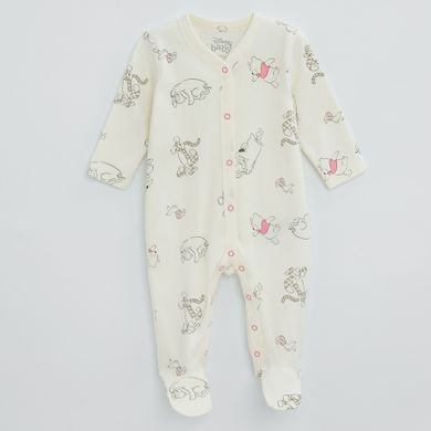Cool Club, Set pentru fete, 6 piese, ecru, roz, imprimeu Winnie the Pooh
