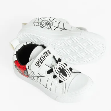 Cool Club, Tenisi pentru baieti, alb, imprimeu Spider-Man