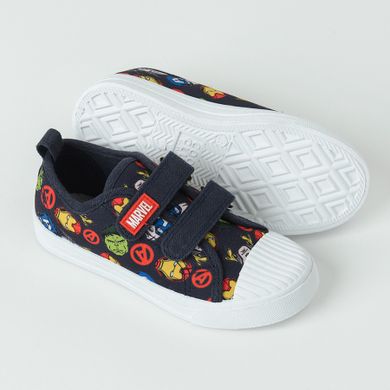 Cool Club, Tenisi pentru baieti, bleumarin, imprimeu Marvel Super Heroes