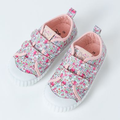 Cool Club, Tenisi pentru fete, roz, talpa Barefoot, imprimeu Minnie Mouse