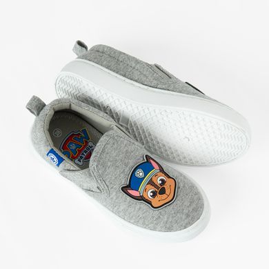 Cool Club, Tenisi tip slip on pentru baieti, gri, imprimeu Paw Patrol