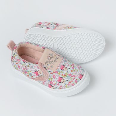 Cool Club, Tenisi tip slip on pentru fete, roz, imprimeu Minnie Mouse