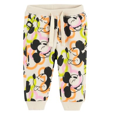 Cool Club, Trening pentru baieti, bej, imprimeu Mickey Mouse