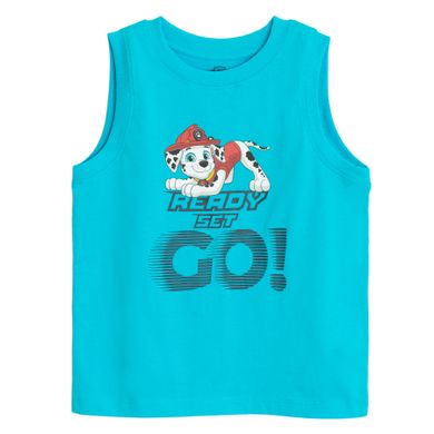 Cool Club, Tricou fara maneci pentru baieti, mix, imprimeu Paw Patrol, set, 2 buc.