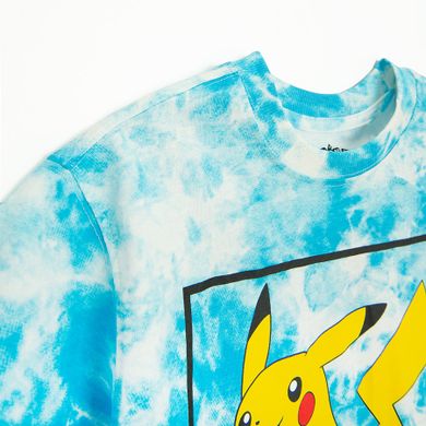 Cool Club, Tricou pentru baieti, albastru, imprimeu Pokemon