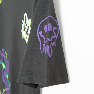 Cool Club, Tricou pentru baieti, oversize, granit