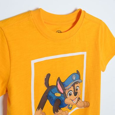 Cool Club, Tricou pentru baieti, portocaliu, imprimeu Paw Patrol