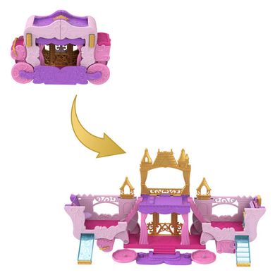 Disney Princess, Castel 2in1, set de joaca cu figurine si accesorii