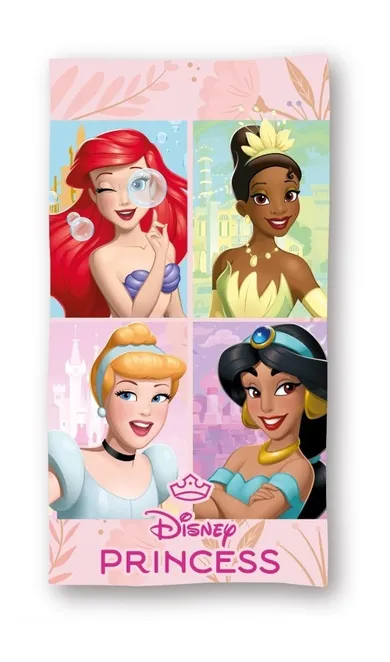 Disney Princess, prosop din microfibra, 70-140 cm